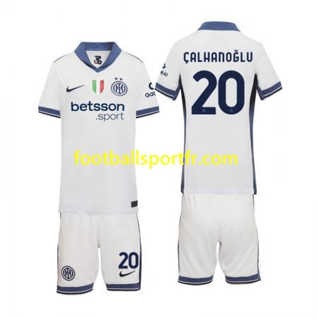 Tenue Inter Milan Hakan Calhanoglu 20 Enfant Exterieur 2024-2025 Maillot de Foot